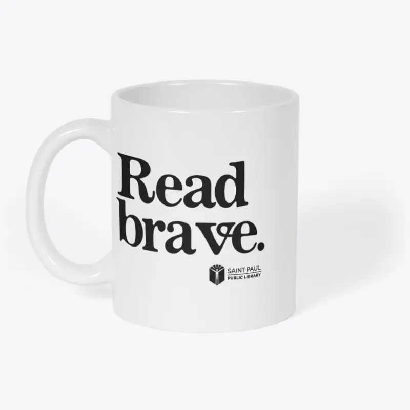 Read Brave Mug (White)